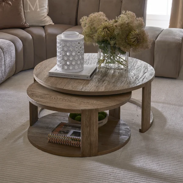 Astoria Coffee Table Set of 2, Couchtische – Bild 2