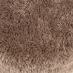 Bowery Footstool Poodle Weave Raccoon taupe, Fußhocker – Bild 4