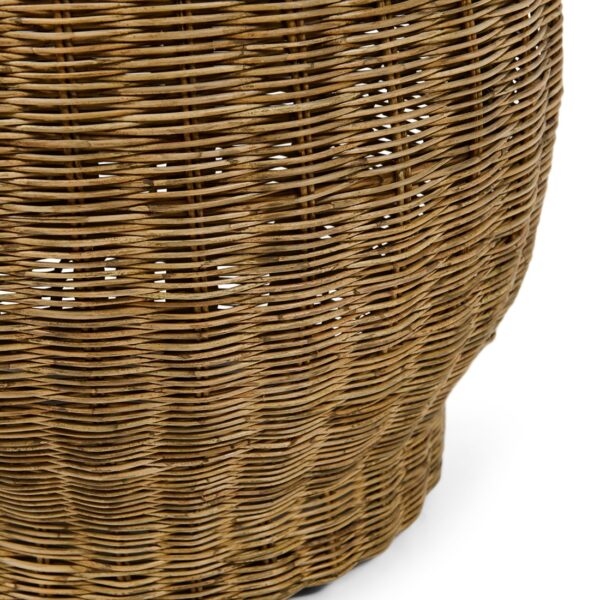 Benoa End Table 50x45, Beistelltisch Ratten – Bild 2