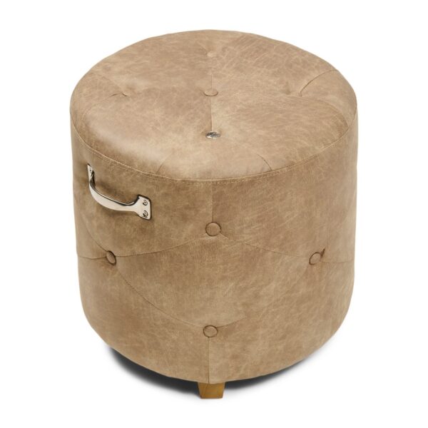 Bowery Footstool Pellini Camel – Bild 2