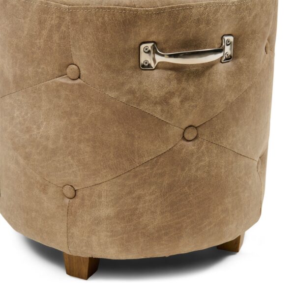 Bowery Footstool Pellini Camel – Bild 3