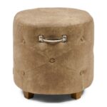 Bowery Footstool Pellini Camel