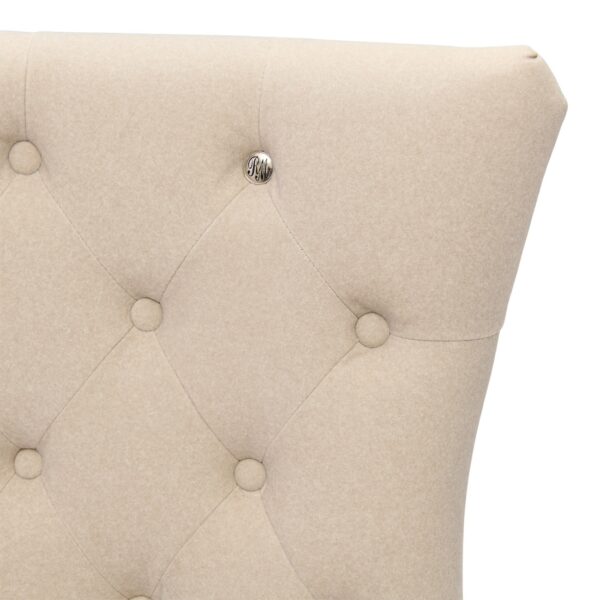 Balmoral Dining Chair mohair latte, Esszimmerstuhl – Bild 5