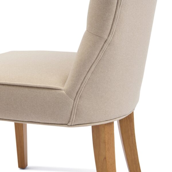Balmoral Dining Chair mohair latte, Esszimmerstuhl – Bild 6