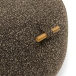 Aspen Footstool lush brown, Fußhocker braun – Bild 2