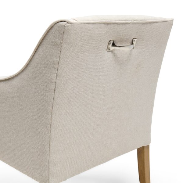 Savile Row Dining Armchair, Flanders Flax, Esszimmerstuhl – Bild 5