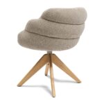 Burlington Swivel Dining Armchair, Mountain Weave, Dune Sand, Esszimmerstuhl â Bild 2