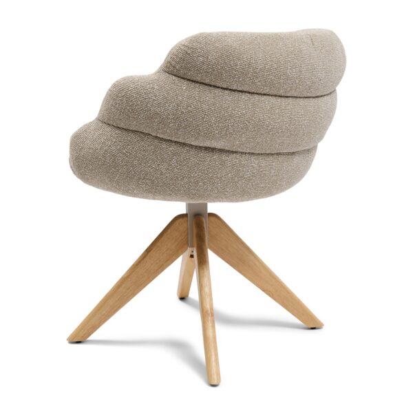 Burlington Swivel Dining Armchair, Mountain Weave, Dune Sand, Esszimmerstuhl – Bild 2