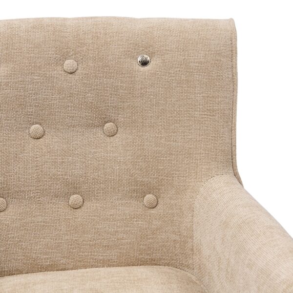 La Scala Dining Armchair, Montmartre Weave Natural Linen, Esszimmerstuhl – Bild 4