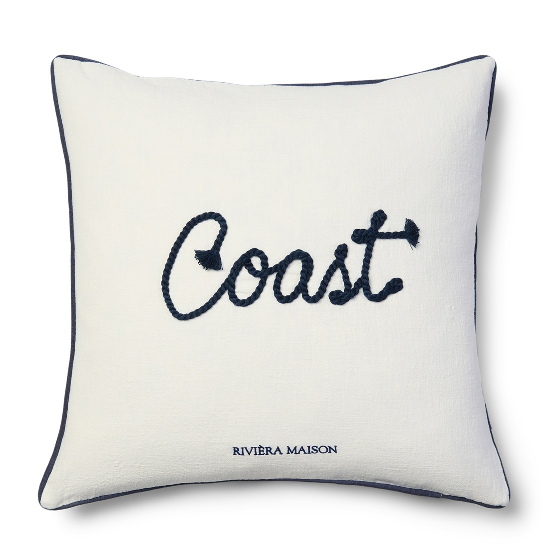 1BE003A069E5552836EB010E73A2C152A06FA43D Coastal Chic Pillow 50x50cm, Dekokissen mit Füllung – Bild 1