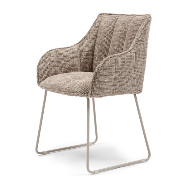 High Line Park Dining Armchair, Tweed, Liver Grey, Esszimmerstuhl – Bild 6