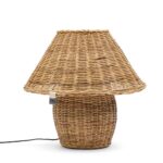 Rustic Rattan Ames Table Lamp, Tischleuchte