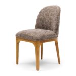 Rozzano Dining Chair, Tweed, Sepia Brown, Esszimmerstuhl – Bild 4