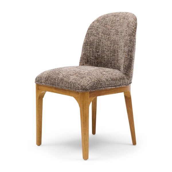 Rozzano Dining Chair, Tweed, Sepia Brown, Esszimmerstuhl – Bild 4