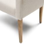 Savile Row Dining Armchair, Flanders Flax, Esszimmerstuhl â Bild 7