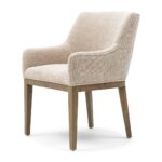 Whistler Dining Armchair, Montmartre Weave Natural Linen, Esszimmerstuhl â Bild 4