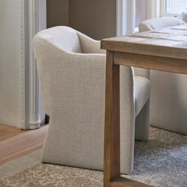 Napoli Dining Armchair Beige, Esszimmerstuhl Sessel – Bild 10