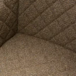 Frisco Drive Dining Armchair, peluche bouclé, classic brown, Esszimmerstuhl – Bild 5