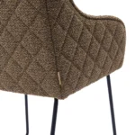 Frisco Drive Dining Armchair, peluche bouclé, classic brown, Esszimmerstuhl – Bild 6