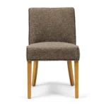 Bridge Lane Dining Chair, mountain weave, lush brown