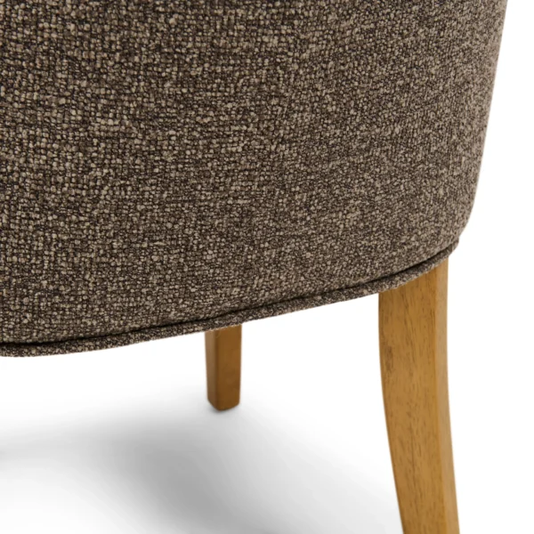 Bridge Lane Dining Chair, mountain weave, lush brown – Bild 4