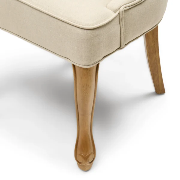 George Dining Chair, linen, flax, Esszimmerstuhl – Bild 5