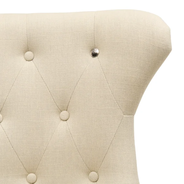 George Dining Chair, linen, flax, Esszimmerstuhl – Bild 6