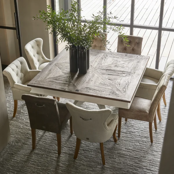 George Dining Chair, linen, flax, Esszimmerstuhl – Bild 9