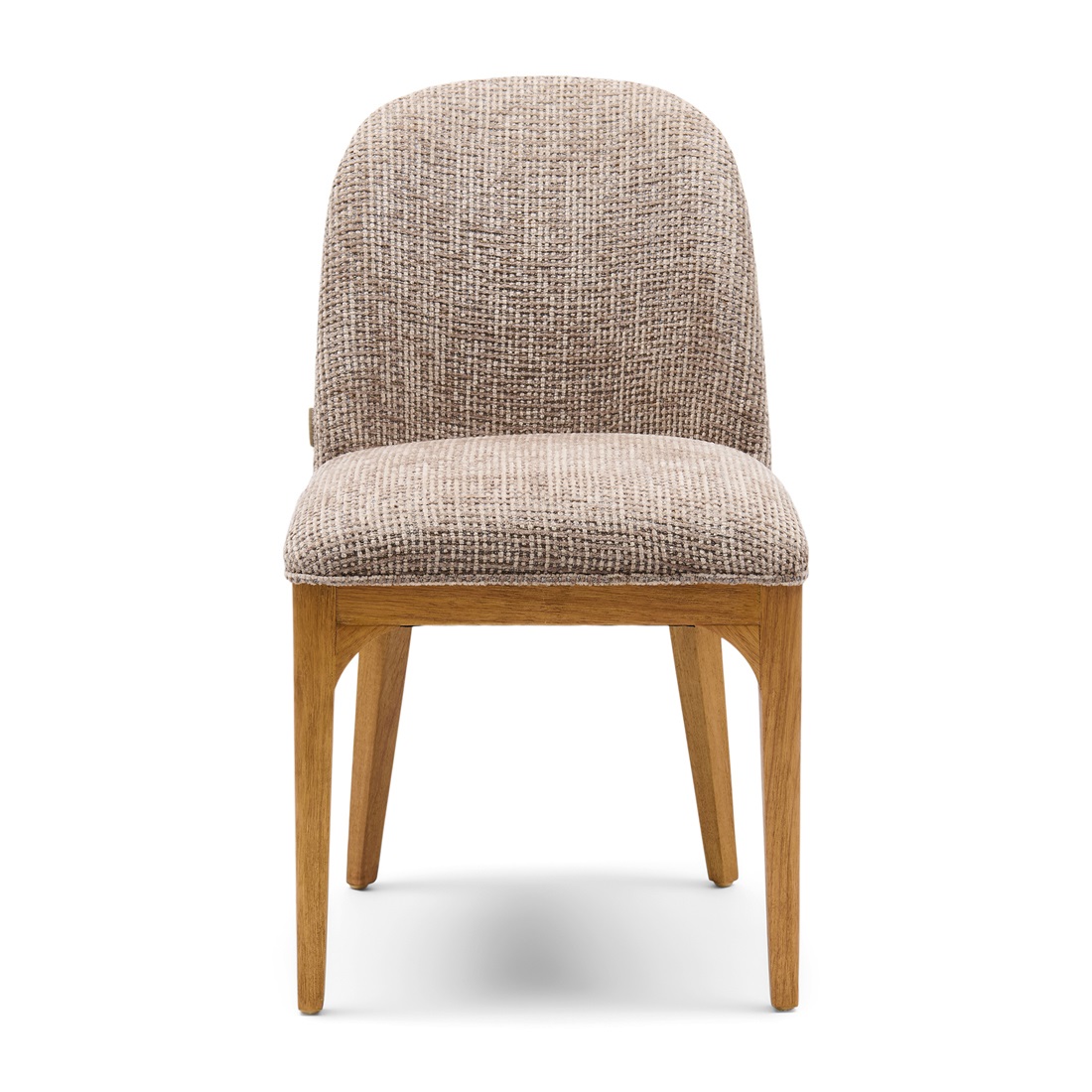368ADCCFA2B1666B7D1BB6573FB20709F882761E Rozzano Dining Chair, Tweed, Liver Grey, Esszimmerstuhl – Bild 1