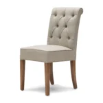 Hampton Classic Dining Chair, linen flax, Esszimmerstuhl – Bild 3