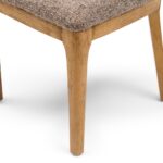 Savoy Dining Chair, Rich Tweed, Mochaccino Brown, Esszimmerstuhl â Bild 4