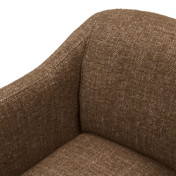 Napoli Dining Armchair Brown, Esszimmerstuhl Sessel – Bild 7