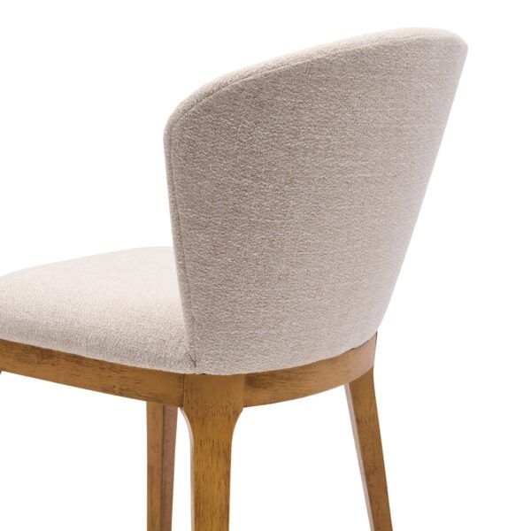 Savoy Dining Chair, Rich Tweed, Warm Beige, Esszimmerstuhl – Bild 2