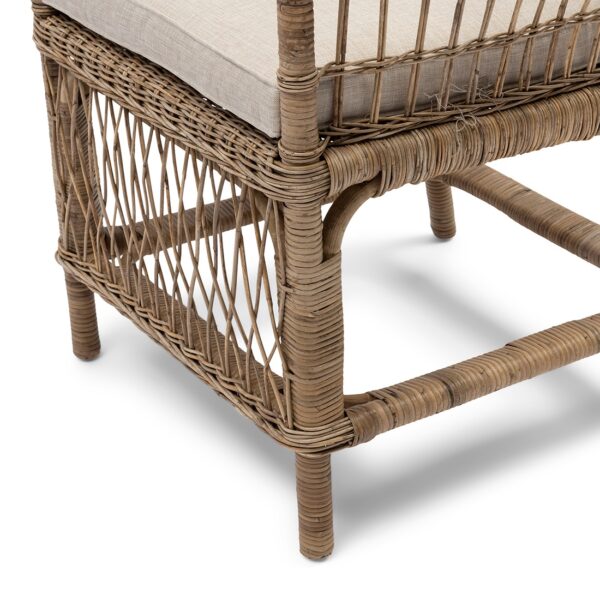 Victoria Falls DAC Natural  Rattan Esszimmerstuhl – Bild 6