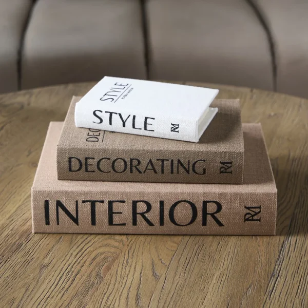 RM Interior Decorative Book Set of 3, Buchtresor – Bild 4