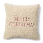 Merry Christmas Pillow Cover 50x50, Kissenbezug