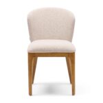 Savoy Dining Chair, Rich Tweed, Warm Beige, Esszimmerstuhl