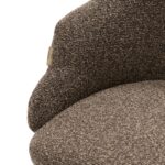Burlington Swivel Dining Armchair, Mountain Weave Lush Brown, Esszimmerstuhl – Bild 3