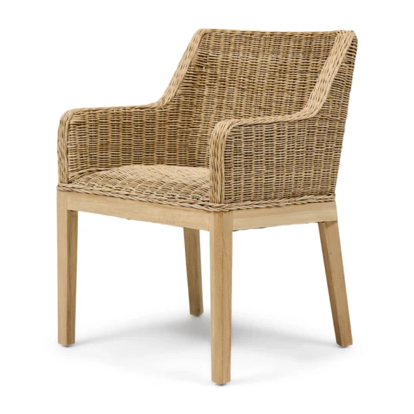 St. Malo Dining Chair, Rattan Esszimmerstuhl – Bild 2
