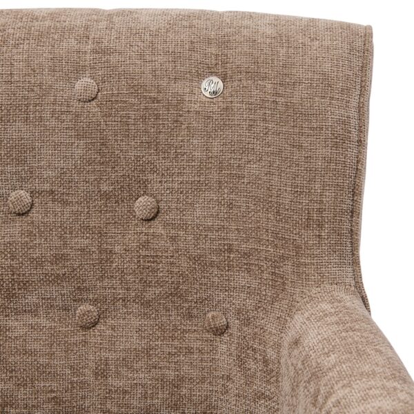 La Scala Dining Armchair, Montmartre Weave Warm Mushroom, Esszimmerstuhl – Bild 4
