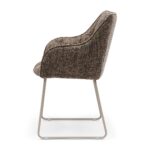 High Line Park Dining Armchair, Tweed, Sepia Brown, Esszimmerstuhl â Bild 5