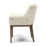 Whistler Dining Armchair, Faux Fur Snow, Esszimmerstuhl â Bild 8