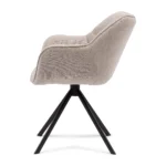 Carnaby Dining Armchair Turning Leg, moulinĂ© linen, fabulous flax Esszimmerstuhl drehbar â Bild 4