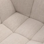 Carnaby Dining Armchair Turning Leg, moulinĂ© linen, fabulous flax Esszimmerstuhl drehbar â Bild 6
