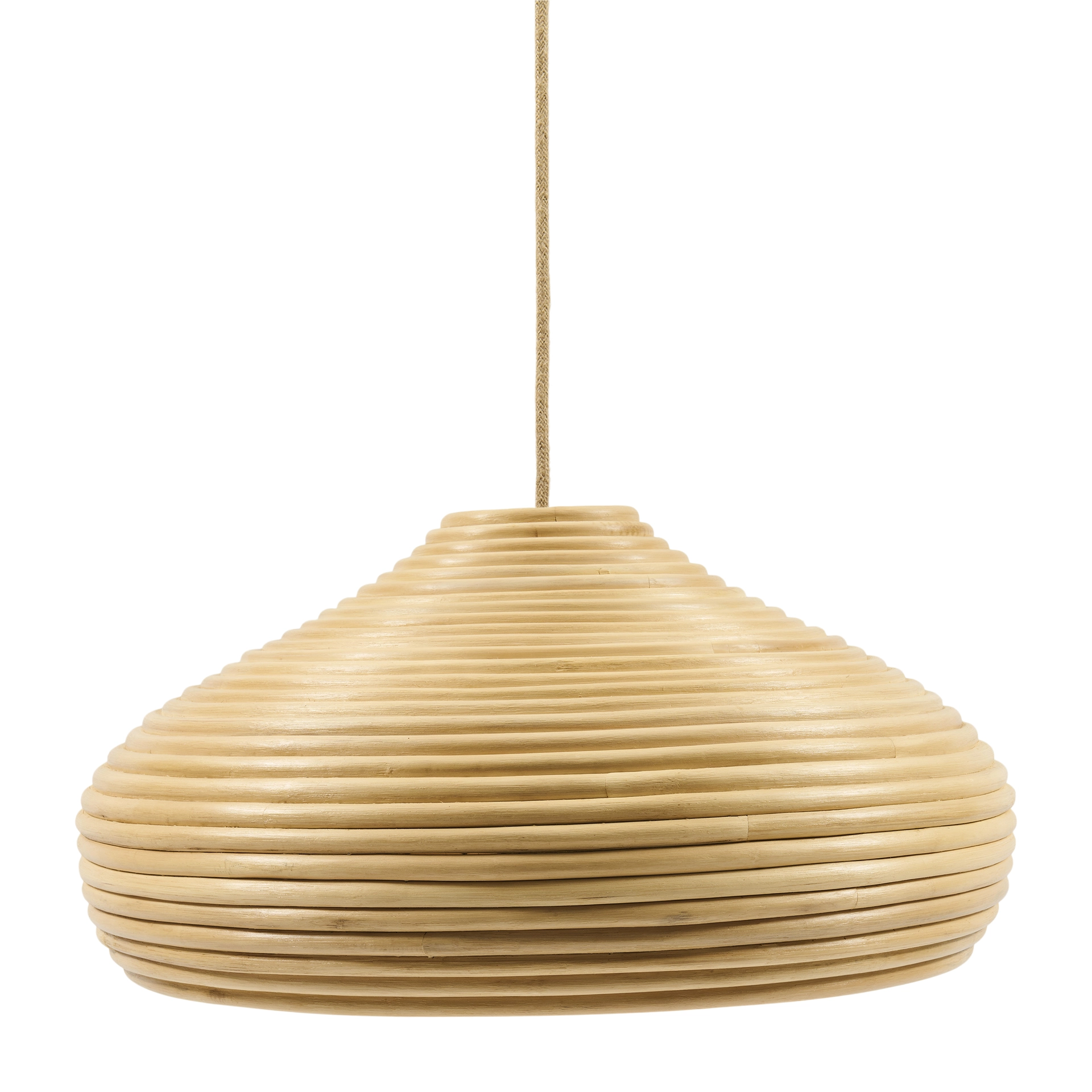 596200 Elité Hanging Lamp XL, Rattan Hängelampe – Bild 1