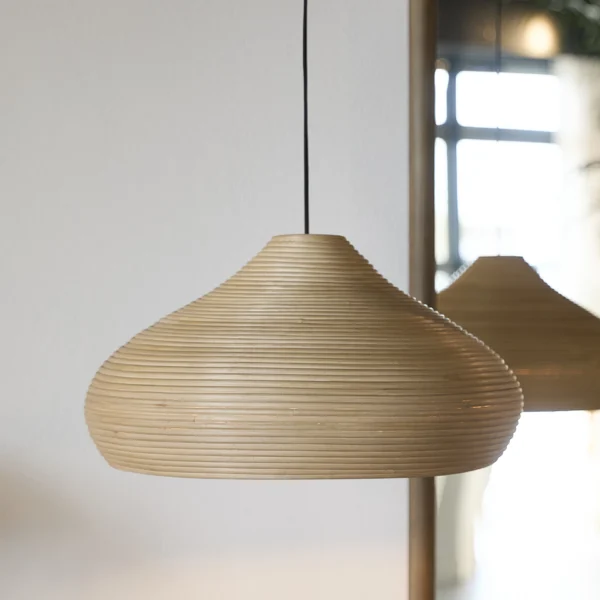 Elité Hanging Lamp M, Rattan Hängelampe – Bild 2