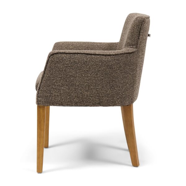 Waverly Dining Armchair, Mountain Weave Lush Brown, Esszimmerstuhl – Bild 3