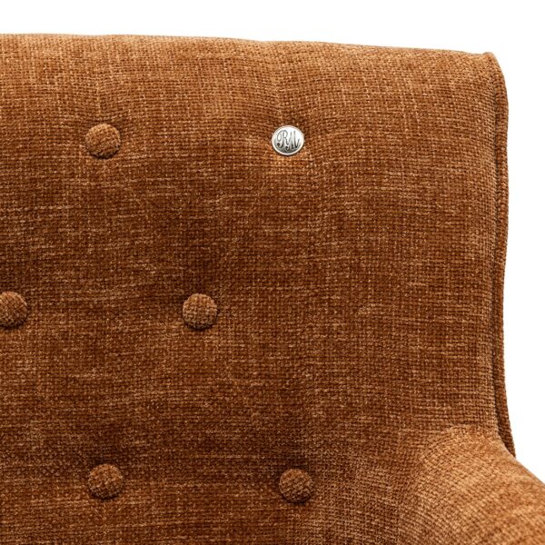 La Scala Dinning Armchair Montmartre Weave Maroon Brown, Esszimmerstuhl – Bild 4