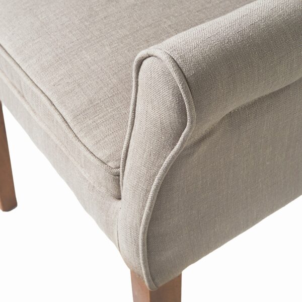 La Scala Dining Armchair, Linen Flax, Esszimmerstuhl – Bild 6