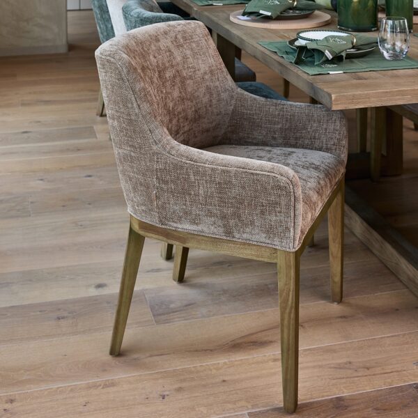 Whistler Dining Armchair, Montmartre Weave Warm Mushroom, Esszimmerstuhl – Bild 6